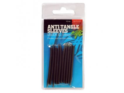 GIANTS FISHING PŘEVLEKY PROTI ZAMOTÁNÍ ANTI-TANGLE SLEEVES GREEN XL/10KS ( 54MM )