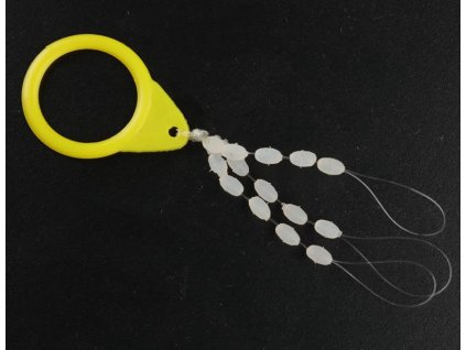 GIANTS FISHING SILICON STOPPER CLEAR SMALL