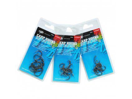 GIANTS FISHING HAK Z OCZKIEM SHORT CURVE SHANK 10SZT