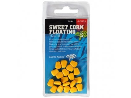 GIANTS FISHING SWEET CORN FLOATING YELLOW,VEL.S/20KS