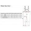 4295 wader size chart