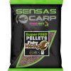 Sensas Pelety Super Feed Fishy Hemp 650g 2mm
