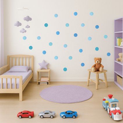 wall promo pastel blue