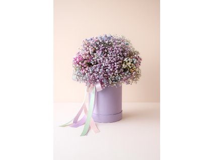 Krabička z gypsophily1