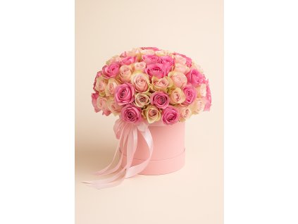 Květinový box s mixem růží4