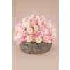 Koš růží Pink a White O’Hara