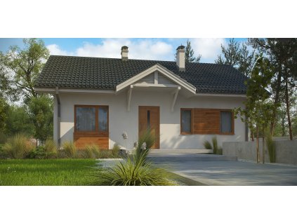 Drevodom bungalov 8,9 x 11 97,9m²/80,78m²