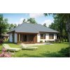 Drevodom bungalov 9,1 x 13,4