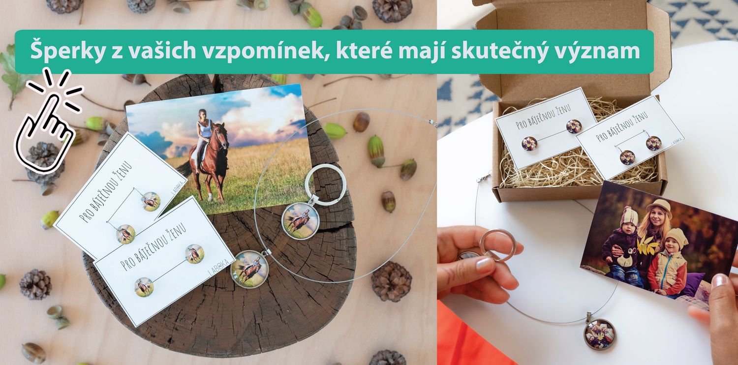 Šperky z vašich vzpomínek, které mají skutečný význam - šperky z fotky