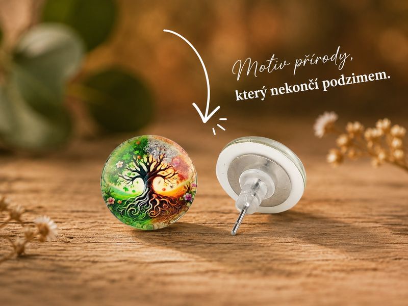 Náušnice Strom života Laboka