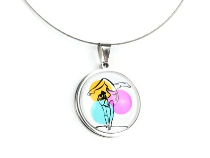 Gymnastka náhrdelník