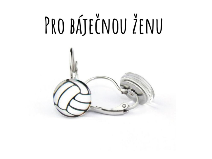 8097 8 8097 8 volejbalovy mic nausnice visaci
