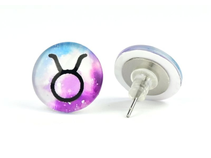 9967 1 9967 1 byk sklenene nausnice pecky