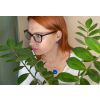 nausnice tmave modre laboka