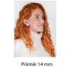 Náušnice pes s mravenci Filipíny