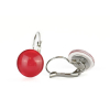 Červené náušnice VISACÍ
