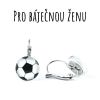 Fotbal náušnice VISACÍ