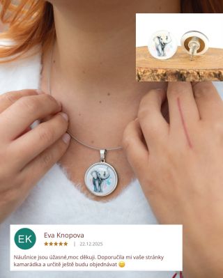 🐘Slon pro štěstí.🐘 Děkujeme za krásnou recenzi! Slona najdete tady: www.laboka.cz #slon #slonprostesti #ceskesperky