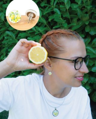 Citron. Svěžest, energie a letní nálada. ✨ Malý motiv, který rozzáří den jako paprsek slunce. Mrkněte na náš e-shop 👉...