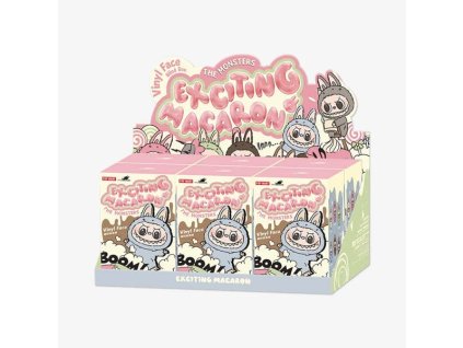 Labubu / lafufu exciting macarons Box 6ks