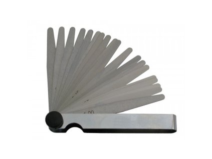 Měrky listové, 0,05‑1mm, délka 200mm, 20 lístků - KMITEX