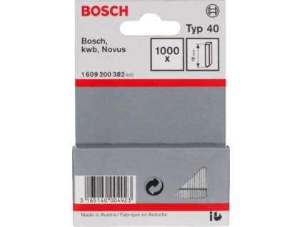 Hřeby (jehly) typ 40 Bosch 1609200382 - 19mm