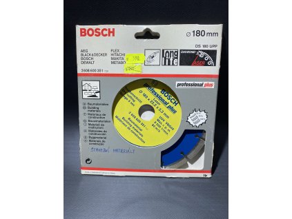 Diamantový kotouč BOSCH 180x22,2x2,3 segmentový 2608600351