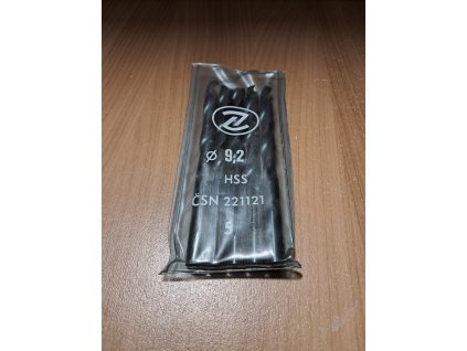 Vrták 9,2mm HSS, 5ks