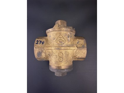VENTIL KUŽELOVÝ PLYNOVÝ  DN40 - 6/4" , mosazný - MYJAVA