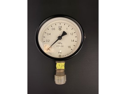 Manometr 0-1,6 MPa (16 Bar), závit 1/2"