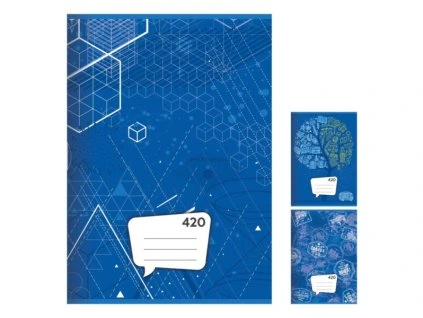 Sešit 420, A4, 20 listů, čistý