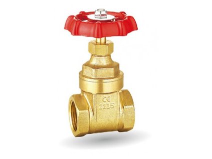 Mosazné uzavírací šoupě DN40 - 6/4" PN16, -20°C až +120°C