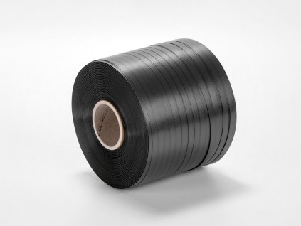 Páska PP 10x0,35 mm, 60/160 - 900 m, 1010 N, černá