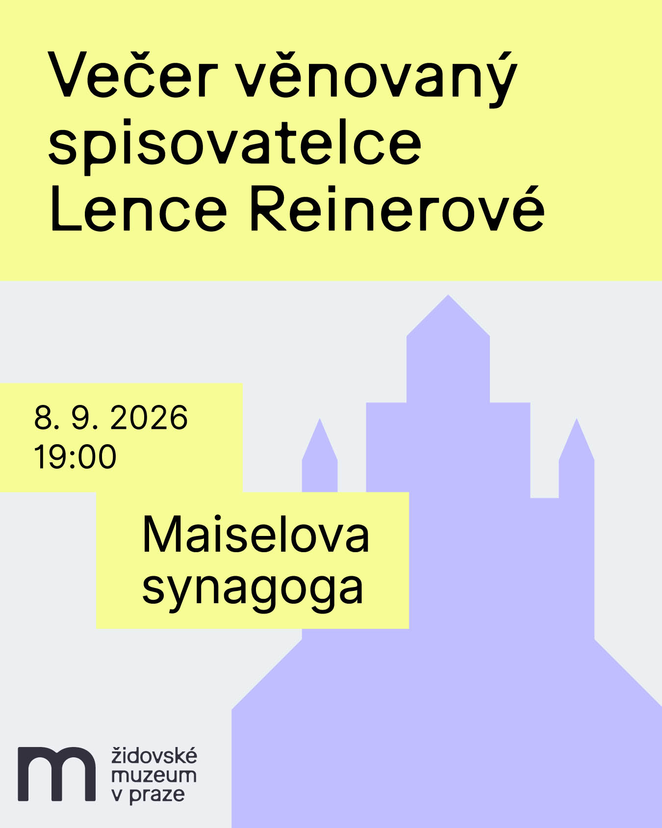 Připomínka 110. výročí narození Lenky Reinerové