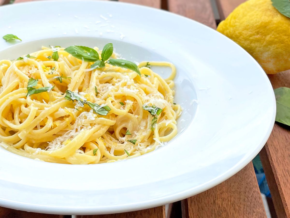 Linguine al limone - svěží těstoviny | Italský recept
