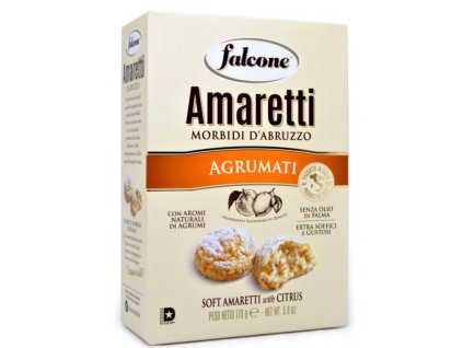Falcone Amaretti agli agrumi měkké sušenky citrusy 170 g