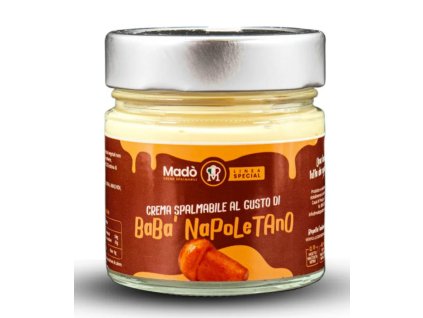 Madò Krém na roztírání s příchutí Babà Napoletano (  Babà al Rum) 200 g