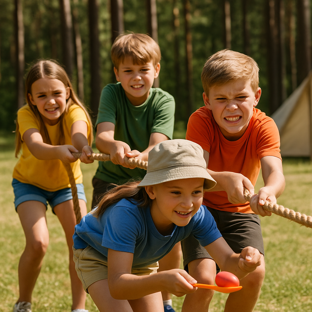 5 nejzábavnějších táborových aktivit, které si děti zamilují