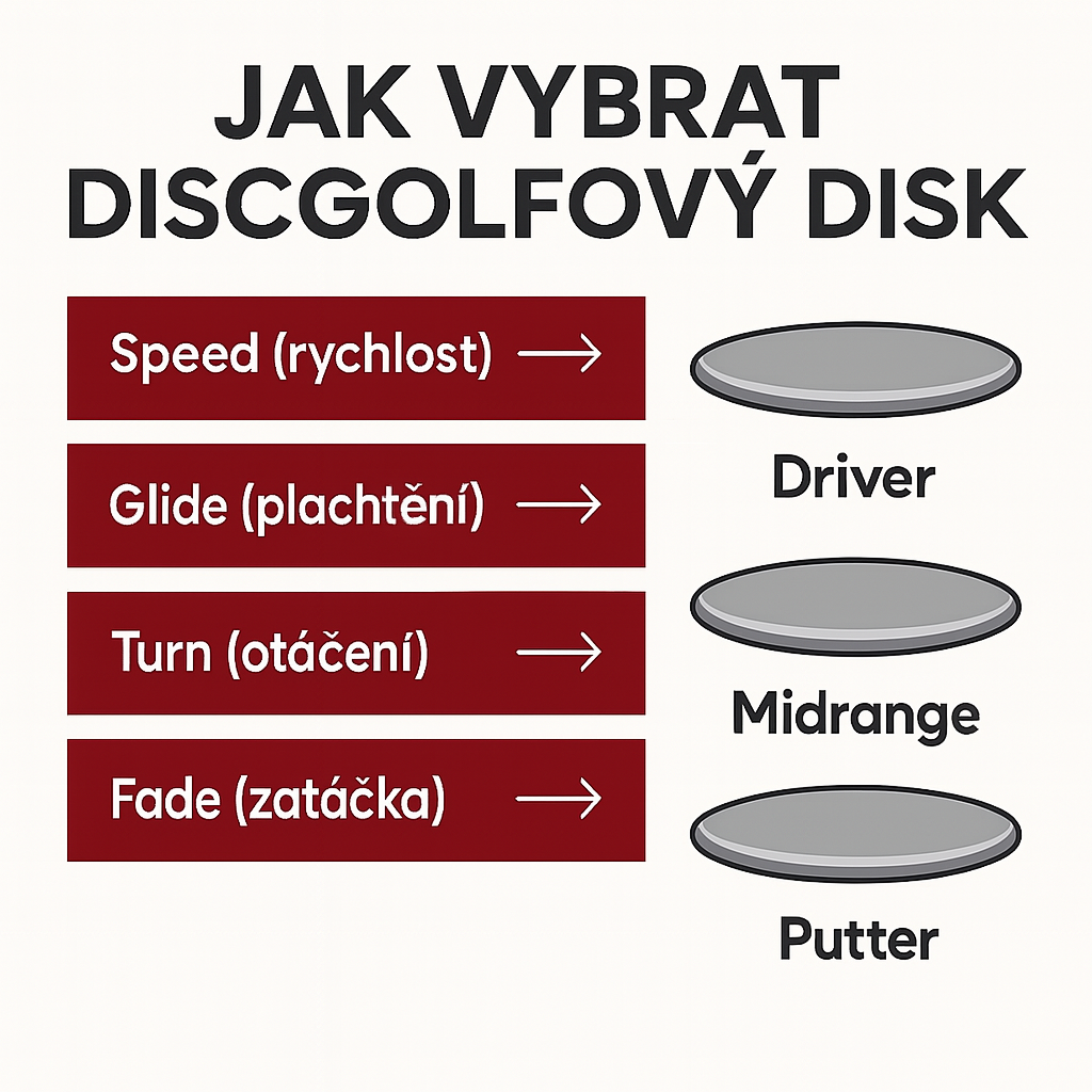 Jak vybrat discgolfový disk: co znamenají čísla a jaký typ zvolit?