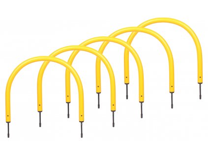 Tréninkové oblouky C s hroty, sada 5 ks