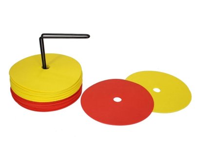 Značky na podlahu kruh, sada 24 ks