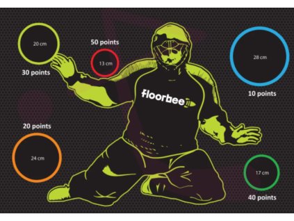 floorbee shotcooler stoupa 3 0 black autobrankar goalie buster