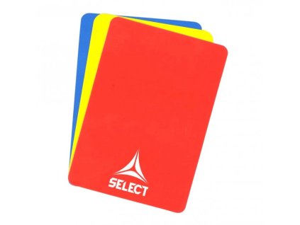 karty pro rozhodci select referee cards cervena zluta modra