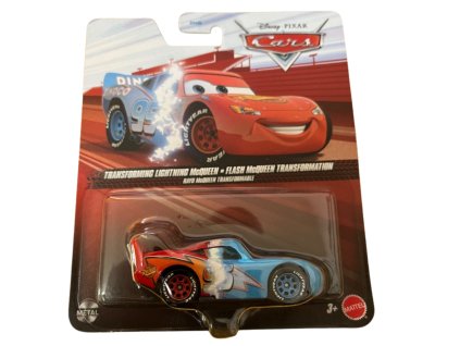 auta cars transorming lightning mcqueen 1
