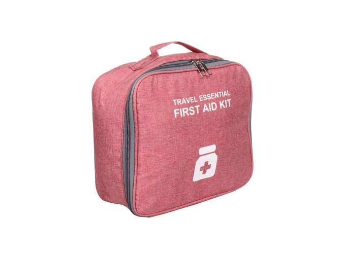 travel medic lekarska taska cervena 1