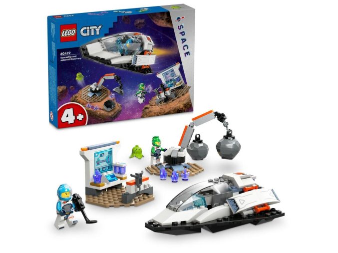 lego city vesmirna lod a objev asteroidu 1
