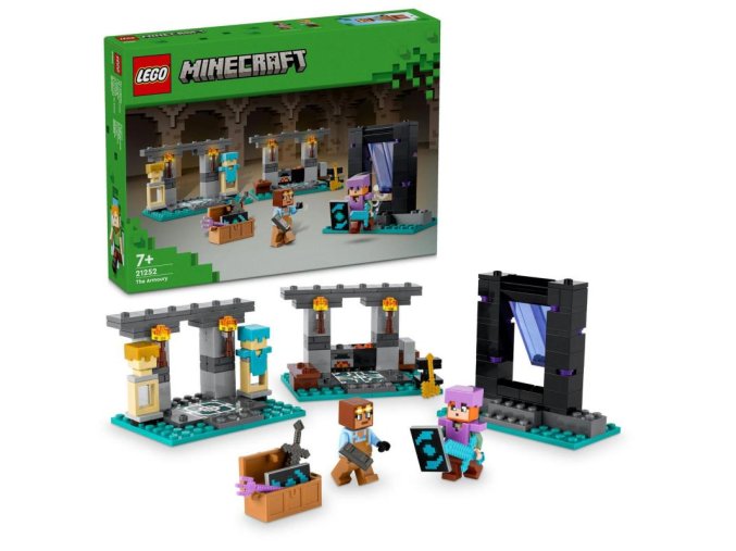 lego minecraft zbrojnice 1