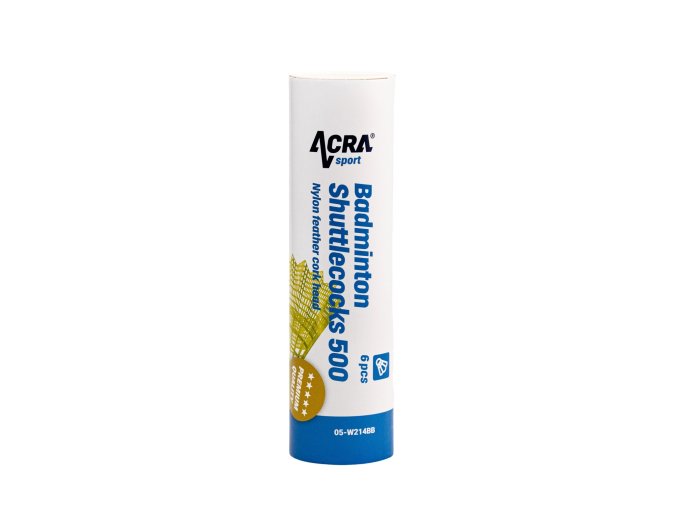 acra badmintonove micky 500 6 ks nylon v doze 1