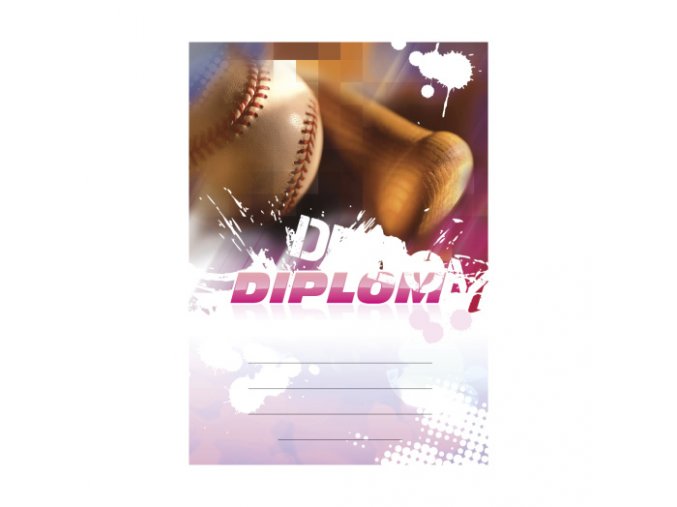 diplomy baseball 6657