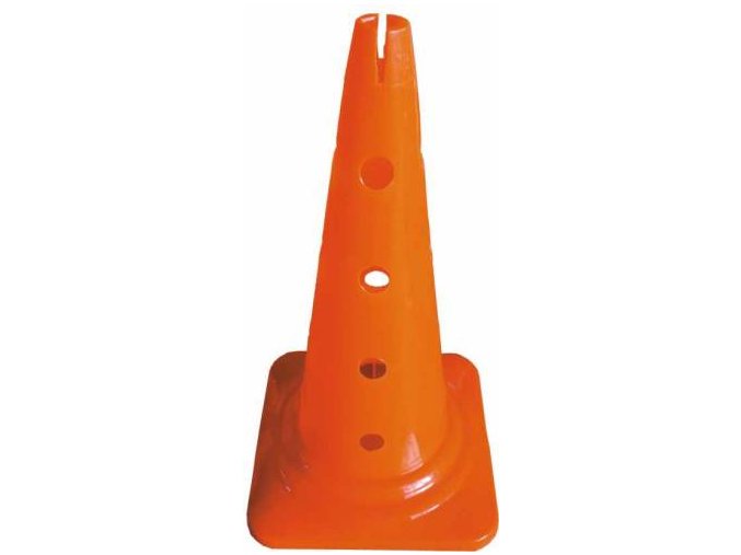 Kužel s otvory 50 cm, oranžový